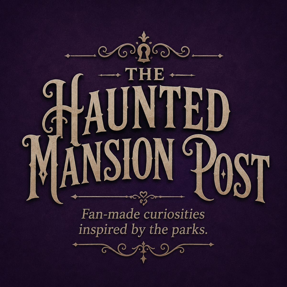 Haunted Mansion Post